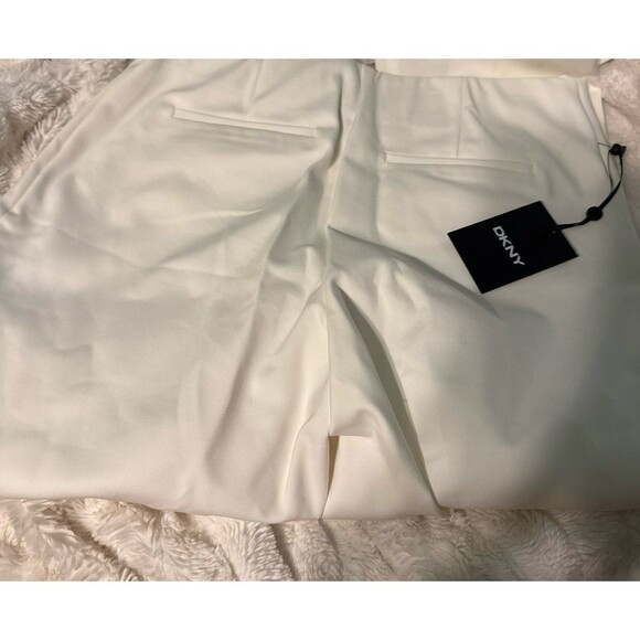 DKNY pull on white dress pants NWT - Picture 5 of 5